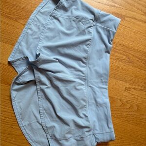 Lululemon Athletica Sky Blue Speed-up Shorts
